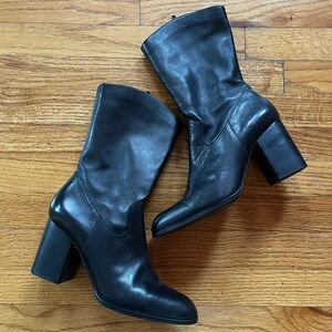 Intentionally Blank mid calf boots